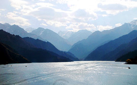 Heavenly Lake (Tian Chi): 
Xinjiang - Urumqi; 
Travel in Urumqi, Xinjiang 